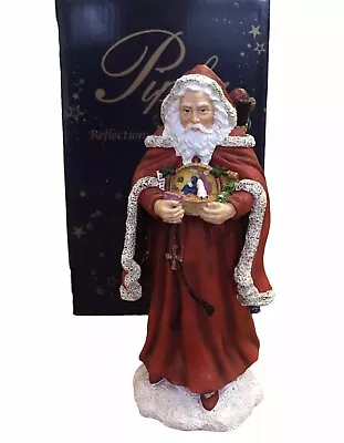 Pipka Babbo Natale Santa Reflections Of Christmas 6  Figurine #11358 Boxed 2004 • $85