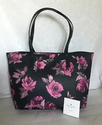 Large KATE SPADE NY Leather Trim Tote/Shoulder Bag / Handbag • $139