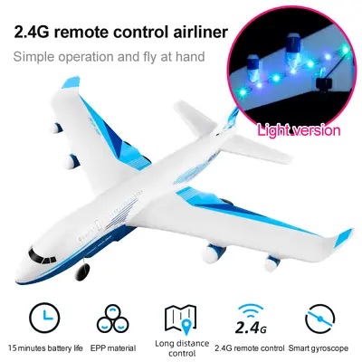 AU 2CH 2.4GHz Waterproof Aircraft Model Toy RC Plane Remote Control Airplane G2 • $95.09