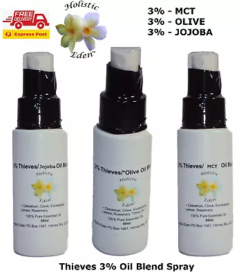 4 Thieves Essential Oil Spray Aromatherapy 3% Carrier Oil Blend • $24.95