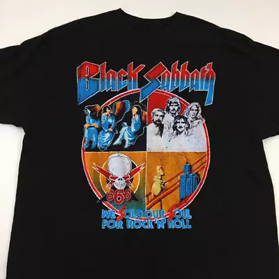 Vintage Black Sabbath Tour Blue Oyster Cult Shirt • $20.99