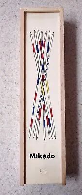 MIKADO Wood Wooden Pick Up Sticks Skill Game • $8