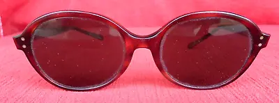 Vintage American Optical Contempora Tortoise Shell Oval Horn-Rim Sunglasses • $25.56