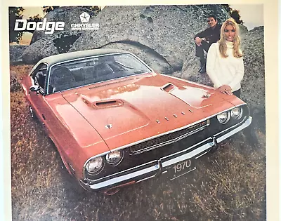 Dodge Challenger Vintage 1970 Car Ad Magazine Print Chrysler Motors • $11.33