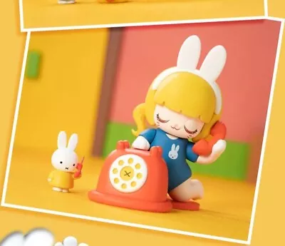 Kimmy & Miki X Miffy New Friends Blind Box MIKI CALLING UP 52TOYS K&M New US • $18