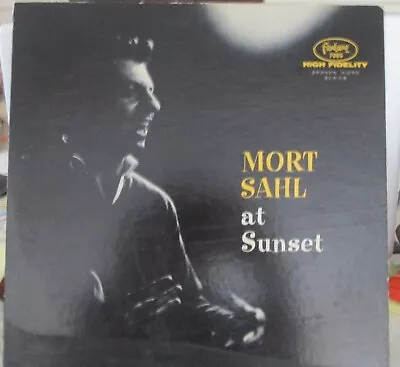 MORT SAHL (1955) At Sunset 12  LP - **The First Standup Comedy LP In History • $33.33