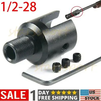 For 1/2x28 Aluminum Ruger 10-22 Muzzle Brake Adapter Thread Protector US • $8.45