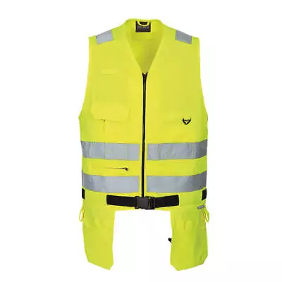 £37.95 • Buy PW2 Xenon Hi Vis Tool Vest Yellow M
