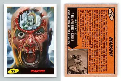 Headshot #22 Mars Attacks The Revenge 2017 Topps Trading Card • £0.99