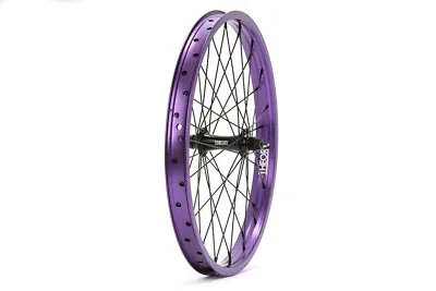 Theory Predict Front Bmx Wheel - 20  Bmx Wheel - Double Wall - Purple • $84.99