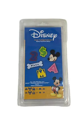 Disney Cricut Cartridge MICKEY FONT SET NEW IN PACKAGE • $24.99