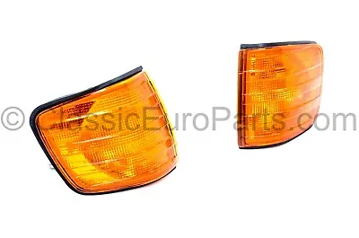 Turn Signal Indicator Light For Mercedes W126 Coupe Amber Euro 420 500 560 SEC • $289.99