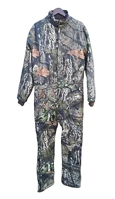 Huntrite Mossy Oak Break Up Country Camouflage Large Coveralls Hunting Outdoors • $99.99