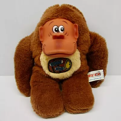 Vintage Donkey Kong Plush Etone Nintendo 1982 Stuffed Animal Rubber Face 8  • $49.99