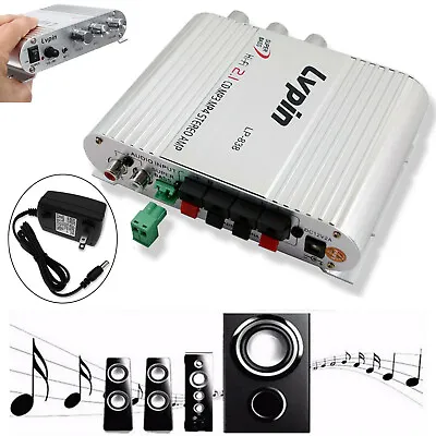 200W Mini Hi-Fi 2.1 Amplifier Booster Radio MP3 Stereo For Car Motorcycle Home • $21.79