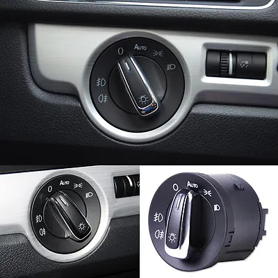 Headlight Switch Control Fit For VW Volkswagen Golf/Jetta Mk5 Mk6 Tiguan Passat • $13.49
