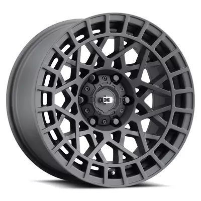 18  Vision 349 Savage Satin Black 5x4.5 Wheel 40mm Rim • $193