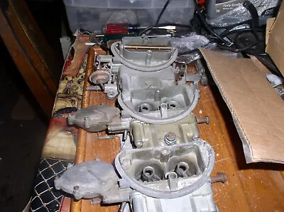 MOPAR 440 6 Six Pack Holley Carburetors 4376 4382 4383 Dodge Plymouth Auto 1970 • $2999.99