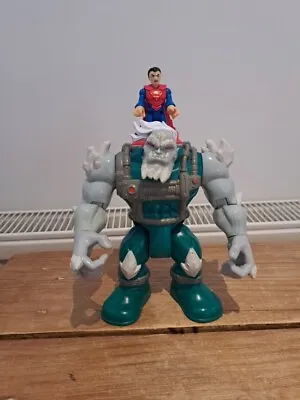 Imaginext Dc Super Friends Doomsday Figure With Superman Figure In VGC • £9.20