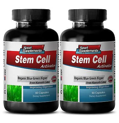 $36.62 • Buy Wheat Grass Powder - Stem Cell Activator 500mg - Fight Inflammation Capsules 2B