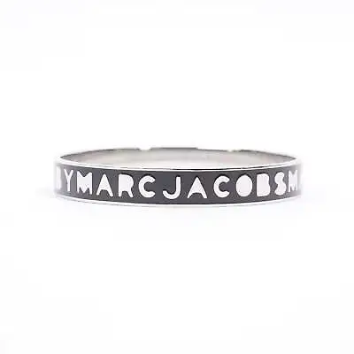 Marc Jacobs MARC By Marc Jacobs Bangle Black / Silver Base Metal 21.5cm Bangle B • £90