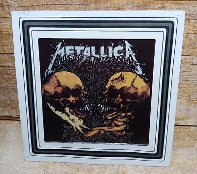 Vintage Carnival Prize Metallica Sad But True Cardboard Frame Fair • $29.99