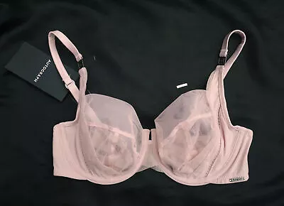 M & S Autograph Luxe Essentials  Underwired Balcony Bra Pink Marks Spencer • £9.99