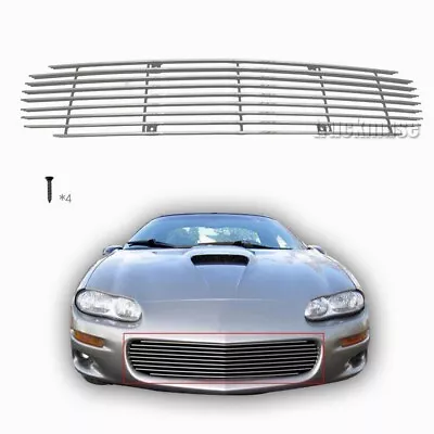 For 1998-2003 Chevy Camaro Chrome Main Upper Polished Billet Grill Grille Insert • $62.06