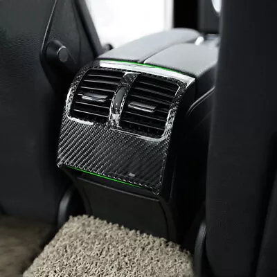 Carbon Fiber Rear A/C Air Vent Outlet Trim For Mercedes-Benz C Class W204 07-13 • $11.15