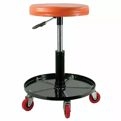 300 LB Capacity Pneumatic Chair Mechanics Shop Garage Work Roller Seat With Tray • $41.37