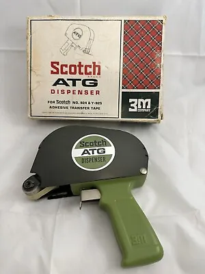 £52.18 • Buy Scotch 3M ATG Adhesive Transfer Double Side Tape Dispenser Model 272 Vintage NOS