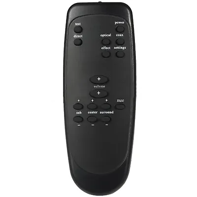 For Logitech Z-5500 Z-680 Z5400 Z5450 Computer Speaker Remote Control ABS Black • $29.85