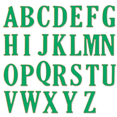 5CM Large Big Alphabet Letters Cutting Dies Stencils Steel DIY Scrapbooking AU • $21.89