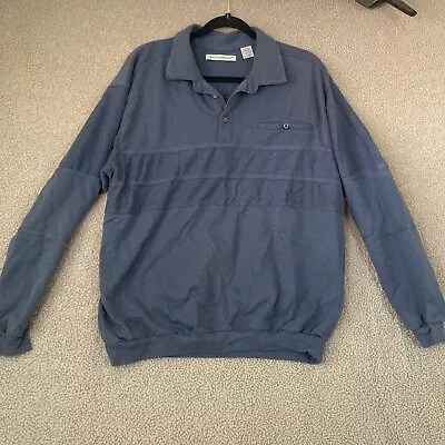 Knightsbridge Long Sleeve Polo Shirt  Large • $10.19