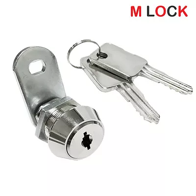 High Security 14 Disc Tumbler Triple Bitted 5/8“ Flat Key Cam Lock 6900 • $13.99