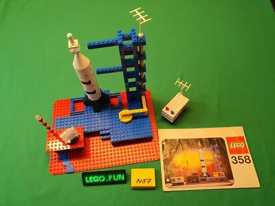 £105.22 • Buy LEGOLAND® 358 Rocket Station +OBA / Rocket Station + 1973 Instruction RARE N57