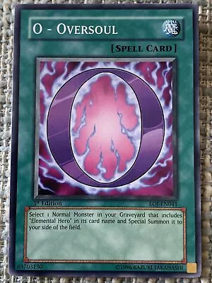 YuGiOh O - OVERSOUL 1st Edition EOJ-EN041 M/NM • £3.09