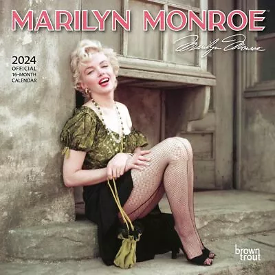Browntrout  Marilyn Monroe 2024 Mini Wall Calendar • $11.83