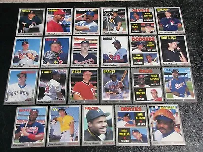 1992 Baseball Card Magazine Hand Cut Cards (Pick Choose Complete) • $0.99