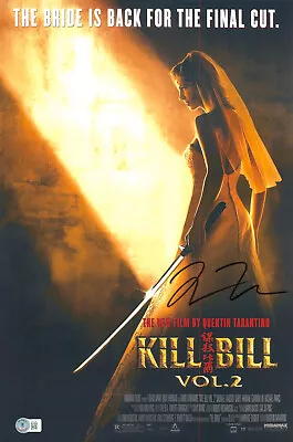 Quentin Tarantino Signed Autograph From Kill Bill Vol 2 12x18 Photo Poster Bas • $1000