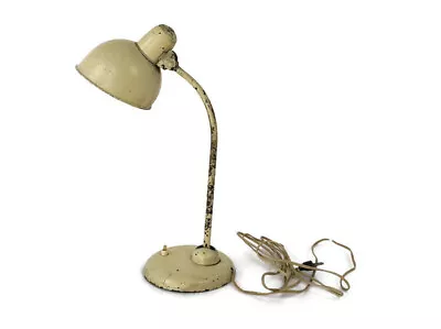 Industrial Kaiser Lamp By Idell Bauhaus Vintage Marked Desk Table Lamp  • $327