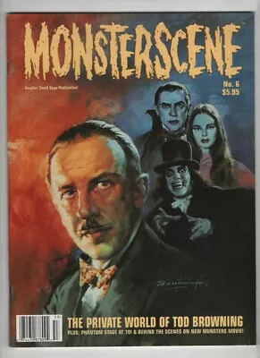 Monsterscene Mag Private World Of Tod Browning No.6 Fall 1995 102220nonr • $16.60