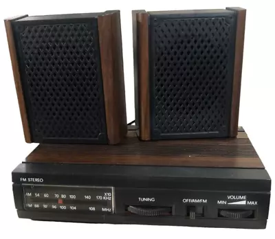 Regency AM-FM Stereo Compact Radio Mini Size Component System Model US 2800 VGC • $12.98