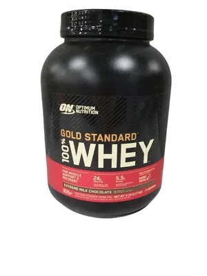 2 X Optimum Nutrition Gold Standard 100% Whey Extreme Milk Chocolate 5 Lb (2. • $297.46