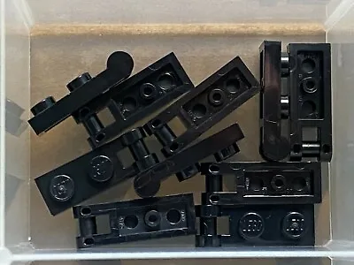 $5.95 • Buy LEGO Parts - Black Plate 1 X 2 W Bar Handle On End - No 60478 - QTY 10