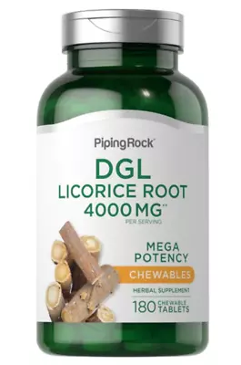 DGL Licorice Root Chewable Mega Potency NaturalDigestiveSupport HeartburnRelief • $44.49