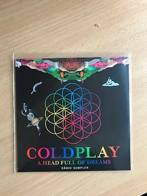 Coldplay - A Head Full Of Dreams - Rare Brazilian Radio Sampler 5 Track Promo Cd • £8.99