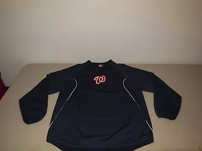 Majestic Washington Nationals Baseball Training Shirt NEW Therma Base MLB Mens M • $31.99