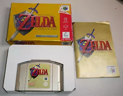 The Legend Of Zelda Ocarina Of Time Game N64 Nintendo 64 AUS PAL • $355