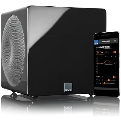 SVS 3000 Micro Subwoofer - Black Gloss Active Powered Compact 8  Sub 800w • £879